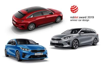 Kia wins three Red Dot design awards
