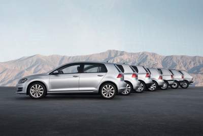 Volkswagen Golf celebrates 45th anniversary