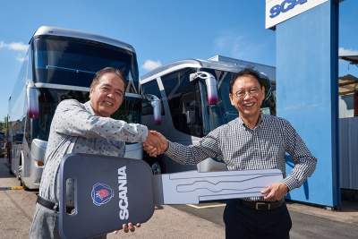 New Scania coaches set new standards for Luxury Coach Service