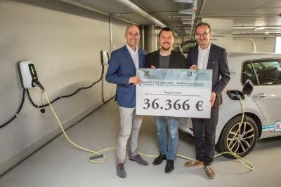 Volkswagen installs flexible and expandable electric charging infrastructure