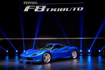 The regional launch of the Ferrari F8 Tributo