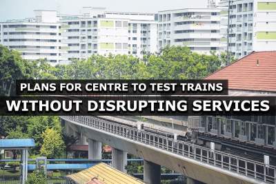 Plan for centre to test trains without disrupting services