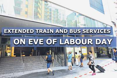 SBS Transit and SMRT extend train, bus services on eve of Labour Day