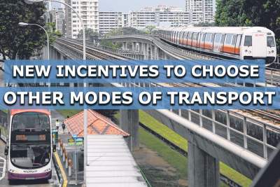 New incentives to choose other modes of transport