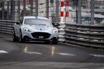 Aston Martin Rapide E makes dynamic debut in Monaco