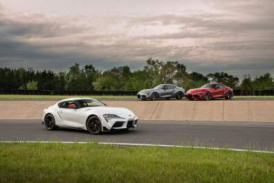 All new 2020 GR Supra ready for the road