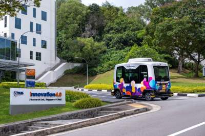 Autonomous shuttle trial begins at NUS