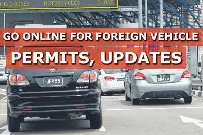 Go online for foreign vehicle permits, updates