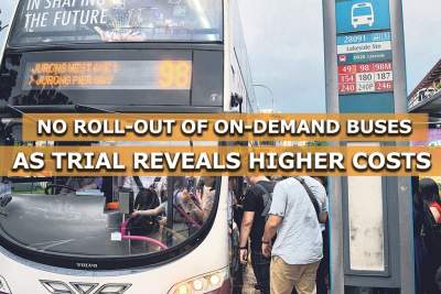 No roll-out of on-demand buses as trial reveals higher costs