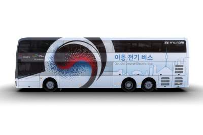 Hyundai Motors introduces electric double-decker bus