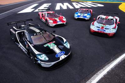 Ford celebration liveries pay homage to Le Mans