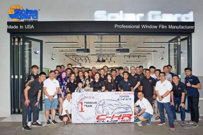 Solar Gard Singapore hosted members of C-HR club at a fun-filled event