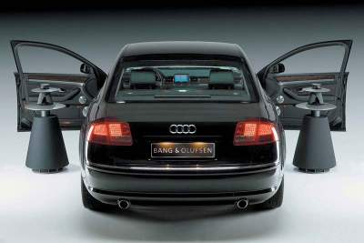 Audi's sophisticated sound system