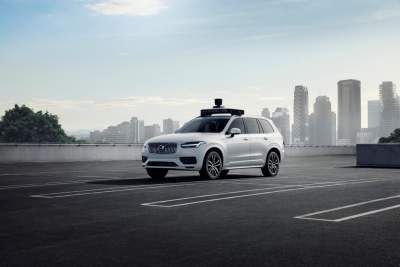Volvo and Uber present self-driving XC90