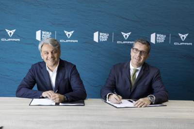 Cupra partners World Padel Tour