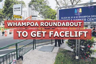 Whampoa's month-old roundabout to get facelift