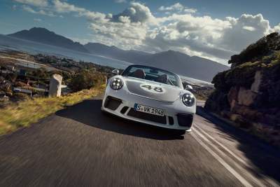 The launch of the all new Porsche 911 Speedster