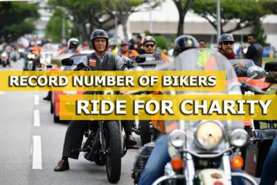 Record number of bikers ride for charity