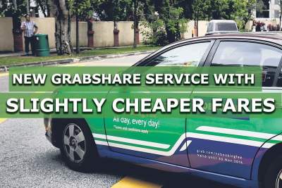 New GrabShare service with slightly cheaper fares in return for added wait