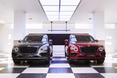 Bentley and Huntsman collaborate on custom Bentayga