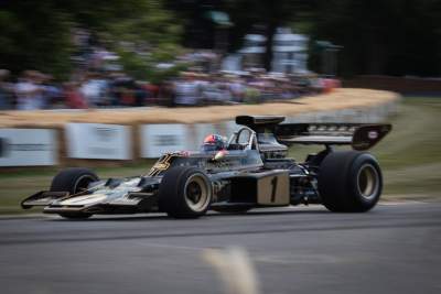 Lotus celebrates 'Speed Kings - Motorsport's Record Breakers' at Goodwood