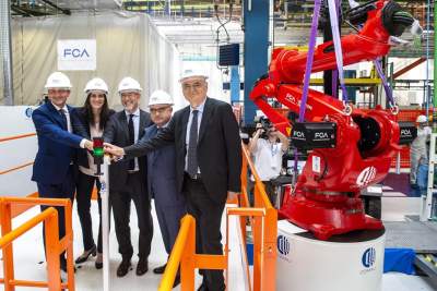 New assembly line for electric 500 as FCA's Mirafiori plant turns 80