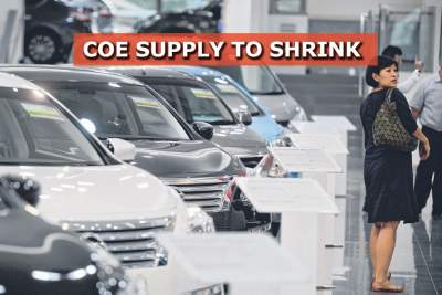COE supply for August-October to shrink significantly