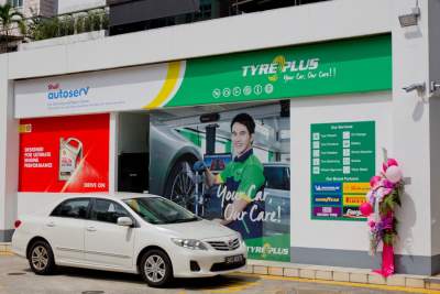 First joint-branded workshop with Shell Autoserv and TYREPLUS opens in Singapore