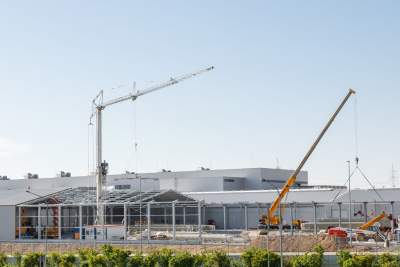 Preparations underway at Audi plant for production of the e-tron GT