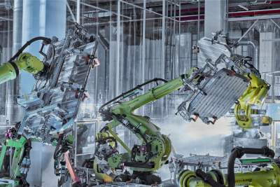 Sustainable aluminium for the battery housing of Audi's first electric car