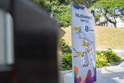 Fully autonomous NUSmart Shuttle begins passenger service trial