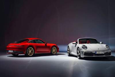Porsche introduces new 911 Carrera Coupe and 911 Carrera Cabriolet