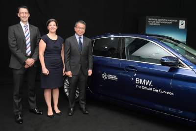 BMW will be the official car partner for Singapore Convention Week