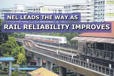 NEL leads the way as rail network reliability improves