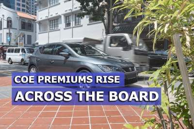 COE rises across all categories for the first bidding round of August