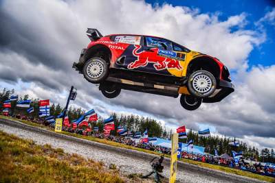 Citroen's flying Finns grab second place on home turf