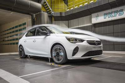 New Vauxhall Corsa achieves best in class aerodynamics