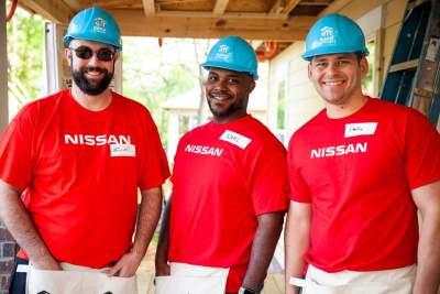 Nissan continues support for Habitat for Humanity with $1.39 million donation