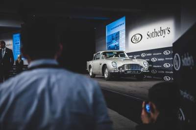 Classic Aston Martins achieve records at Sotheby's