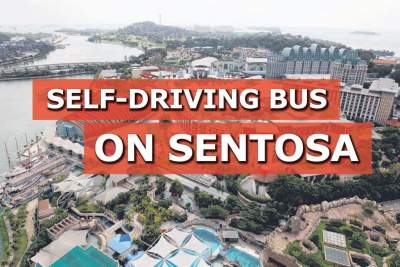 Self-driving shuttle bus service on Sentosa from next week