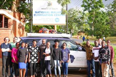 Land Rover Discovery powers mobile Malaria research