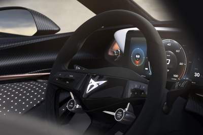 Cupra reveals interior teaser for new electric concept car