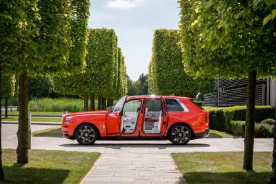 Bespoke Cullinan delivered to famed collector