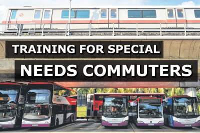 SMRT staff get training to help commuters with special needs