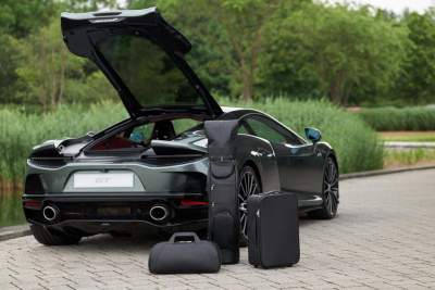 Bespoke luggage collection by McLaren MSO for the Mclaren GT