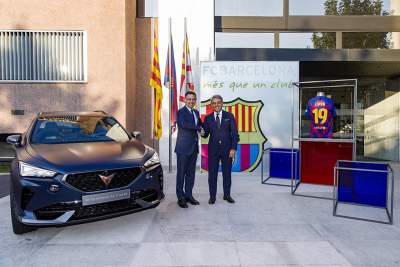 Cupra and FC Barcelona join forces in a global alliance