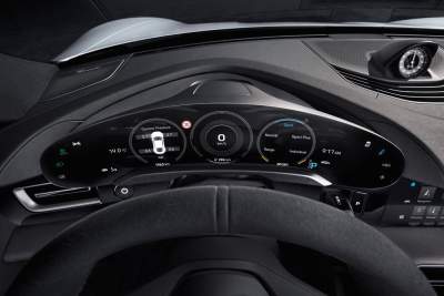 Porsche releases interior photos of the Taycan