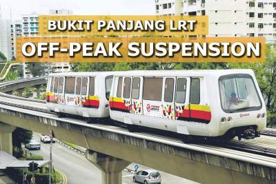 Bukit Panjang LRT service could be suspended during off-peak hours