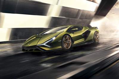 Lamborghini Sian hybrid super sports car previews the future
