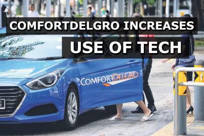 ComfortDelGro taxis increase use of tech in the face of competition
